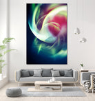 Abstract Art XIII by Tenyo Marchev on GIANT ART - green 3d art