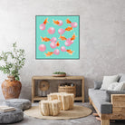 BUBBLEGUM GOLDFISH by Jonas Loose on GIANT ART - pink digital painting