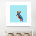 KINGFISHER by Jonas Loose on GIANT ART - blue photo manipulation