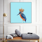 KINGFISHER by Jonas Loose on GIANT ART - blue photo manipulation