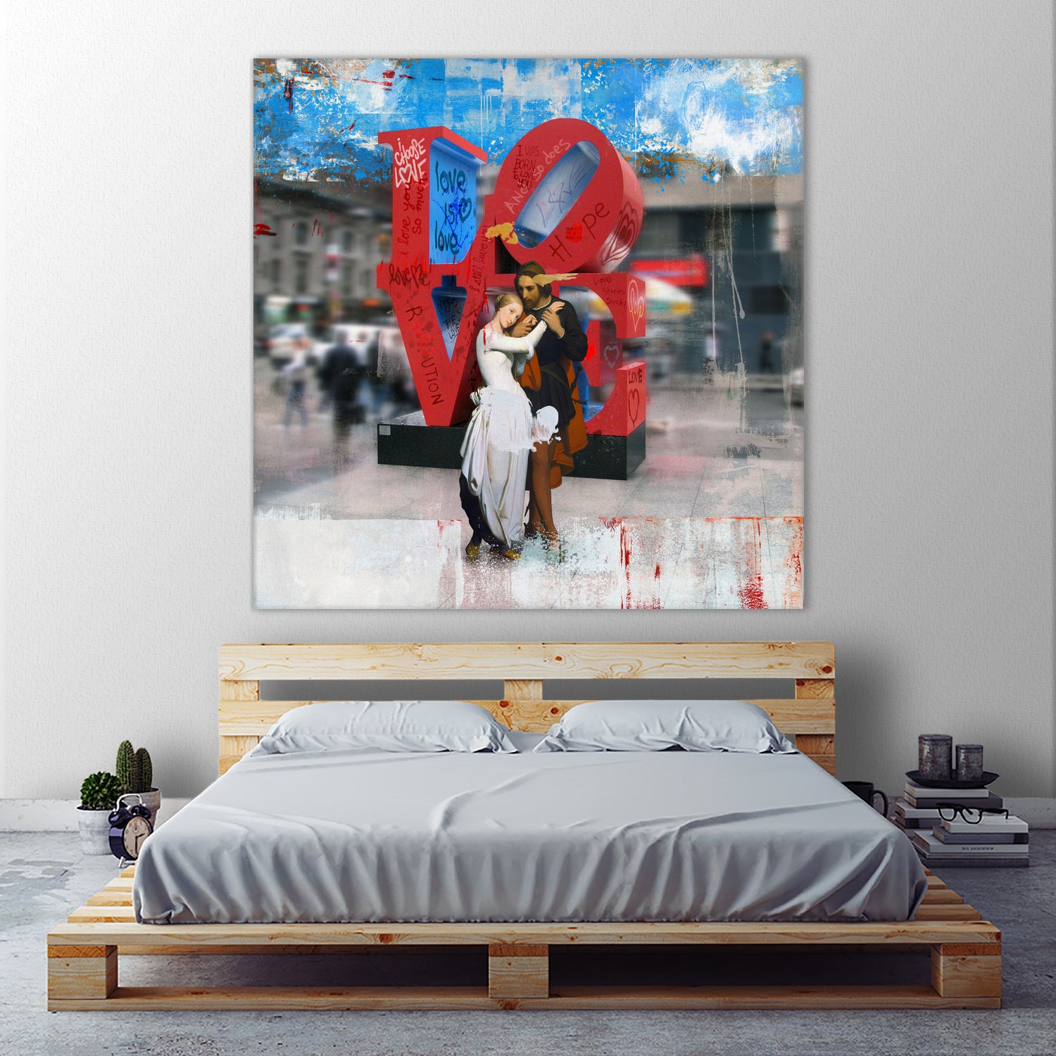 Love II by José Luis Guerrero on GIANT ART - red digital painting