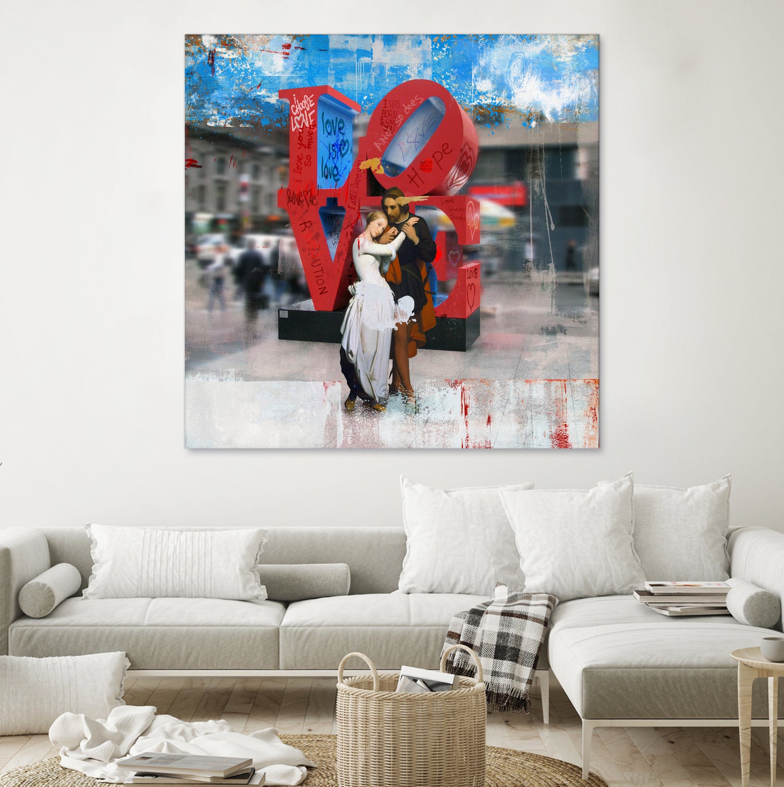 Love II by José Luis Guerrero on GIANT ART - red digital painting