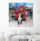 Love II by José Luis Guerrero on GIANT ART - red digital painting