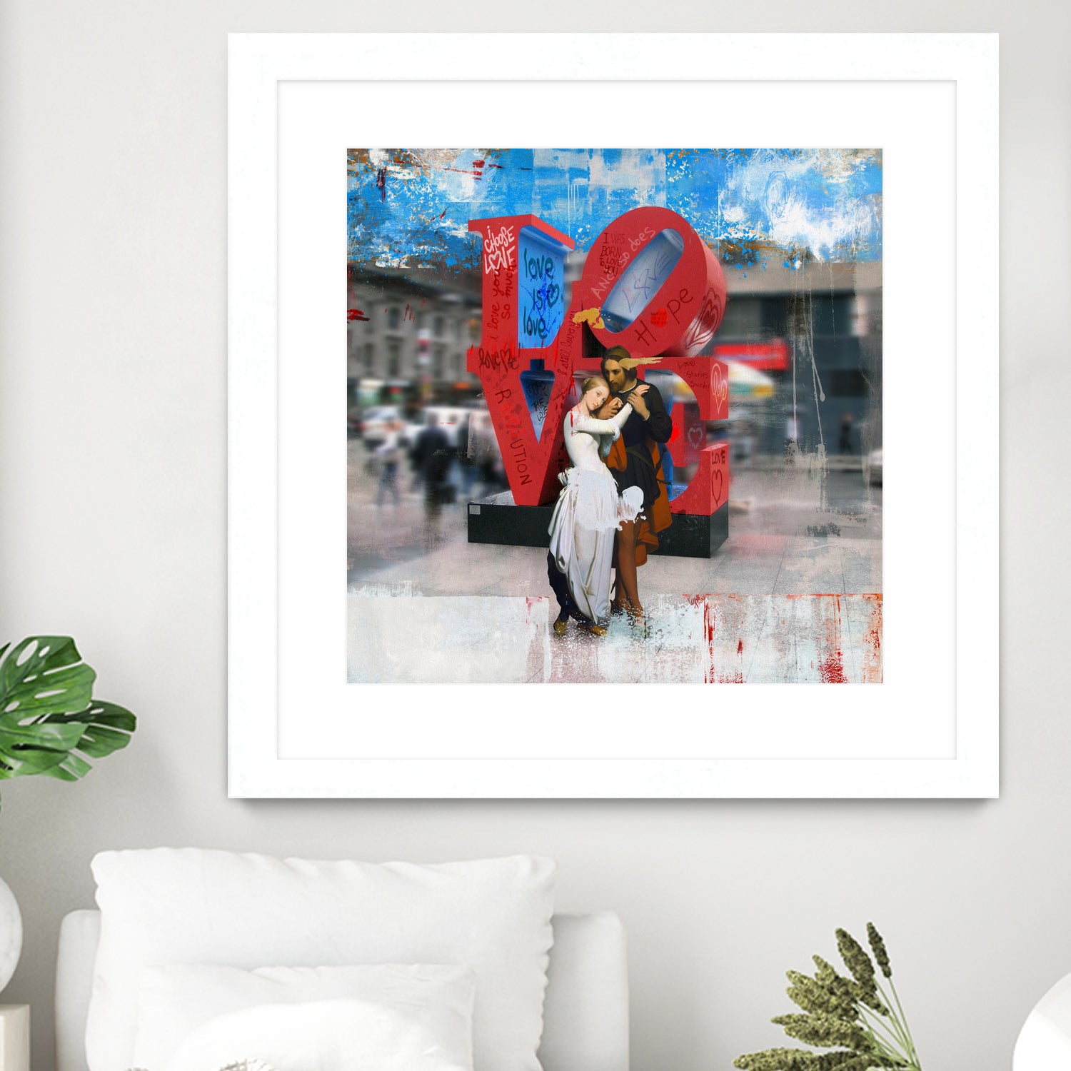 Love II by José Luis Guerrero on GIANT ART - red digital painting