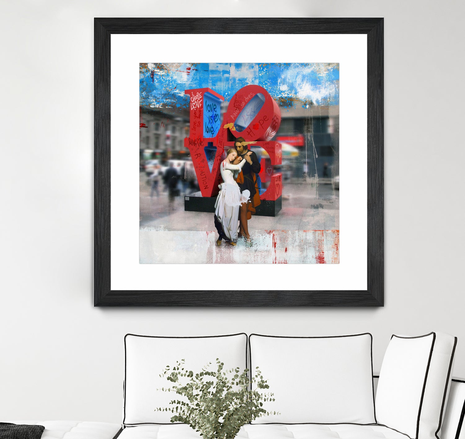 Love II by José Luis Guerrero on GIANT ART - red digital painting