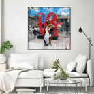 Love II by José Luis Guerrero on GIANT ART - red digital painting