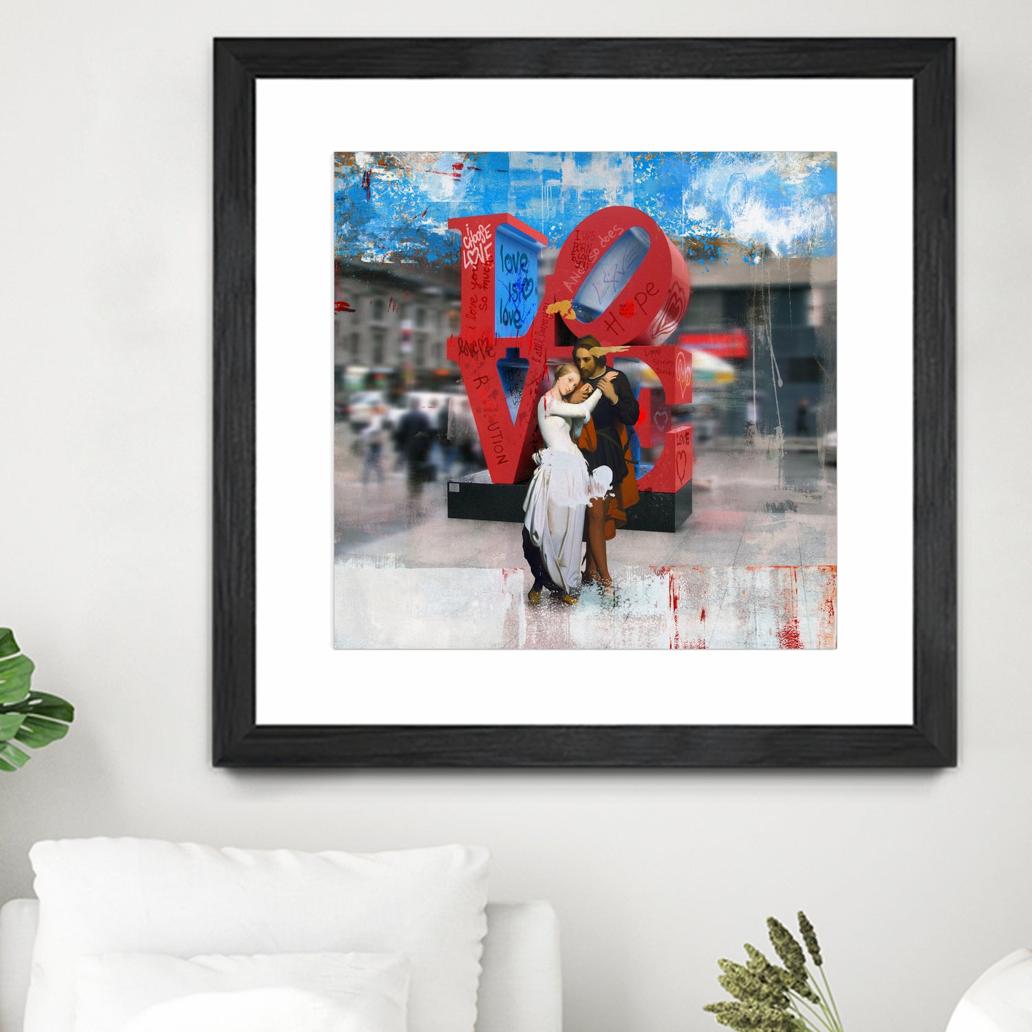 Love II by José Luis Guerrero on GIANT ART - red digital painting