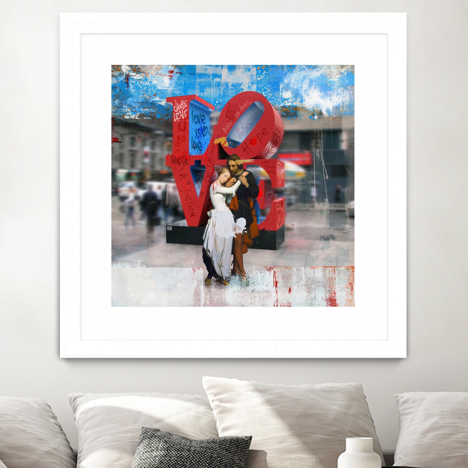 Love II by José Luis Guerrero on GIANT ART - red digital painting