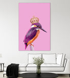 QUEENFISHER by Jonas Loose on GIANT ART - pink photo manipulation