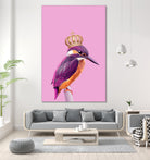 QUEENFISHER by Jonas Loose on GIANT ART - pink photo manipulation