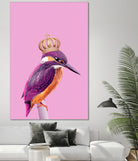 QUEENFISHER by Jonas Loose on GIANT ART - pink photo manipulation