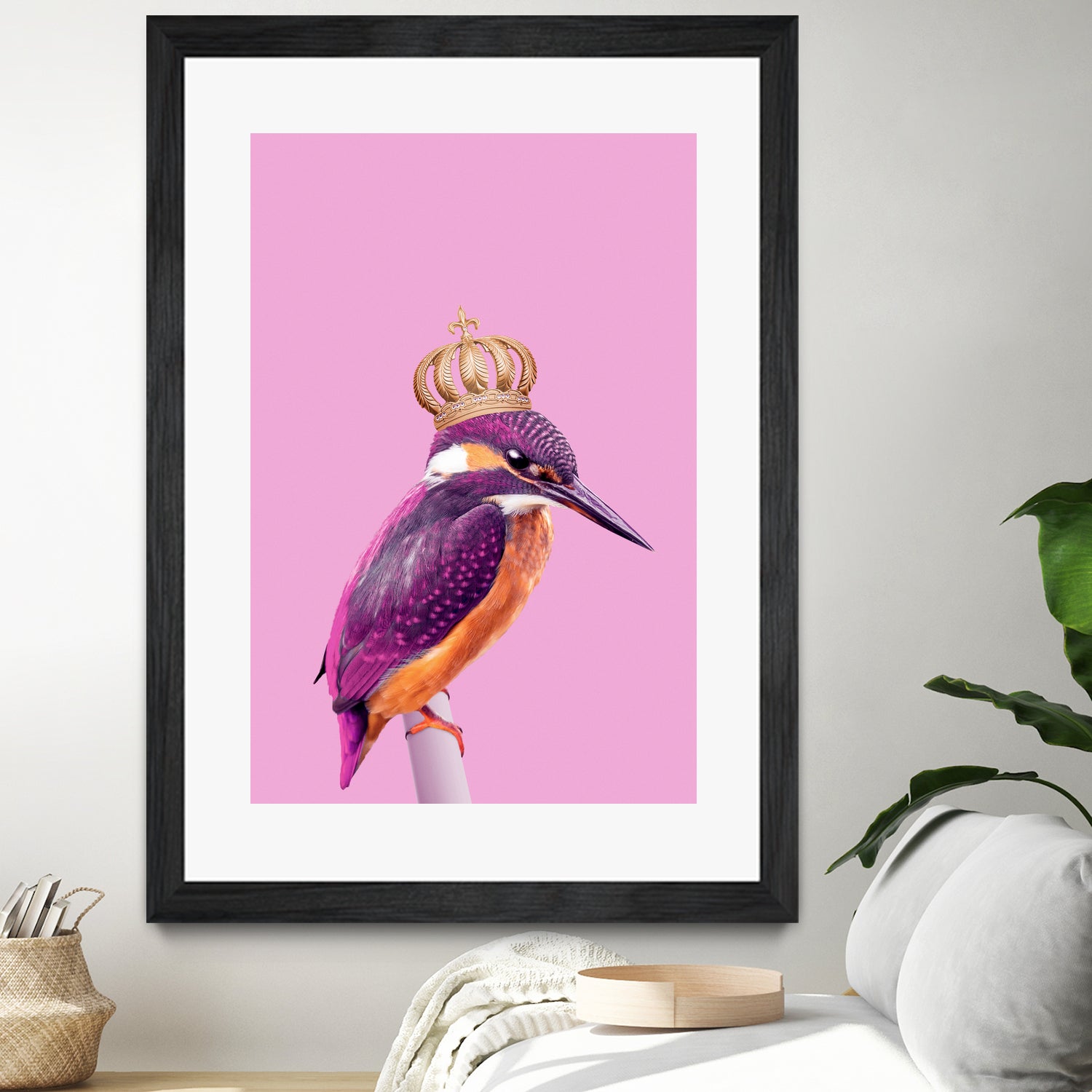 QUEENFISHER by Jonas Loose on GIANT ART - pink photo manipulation