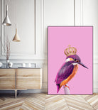 QUEENFISHER by Jonas Loose on GIANT ART - pink photo manipulation