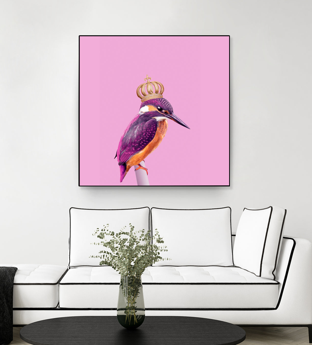 QUEENFISHER by Jonas Loose on GIANT ART - pink photo manipulation