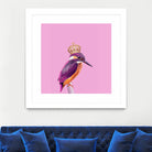 QUEENFISHER by Jonas Loose on GIANT ART - pink photo manipulation