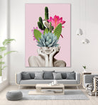 Cactus Lady by dada22 . on GIANT ART - pink photo illustration