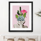 Cactus Lady by dada22 . on GIANT ART - pink photo illustration