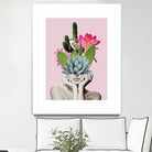 Cactus Lady by dada22 . on GIANT ART - pink photo illustration