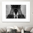 Williamsburg bridge by Jianfeng Chen on GIANT ART - black photo manipulation