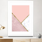 Glitter and marble by Denitsa Tsonkova on GIANT ART - pink digital drawing