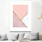 Glitter and marble by Denitsa Tsonkova on GIANT ART - pink digital drawing