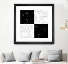 Black and white marble by Denitsa Tsonkova on GIANT ART - black digital drawing