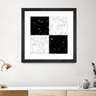 Black and white marble by Denitsa Tsonkova on GIANT ART - black digital drawing