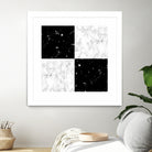 Black and white marble by Denitsa Tsonkova on GIANT ART - black digital drawing