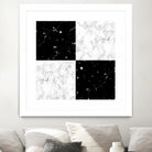 Black and white marble by Denitsa Tsonkova on GIANT ART - black digital drawing