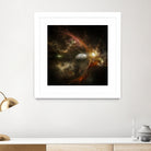 Bright nebula by Alain Gaymard on GIANT ART - black 3d art