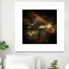 Bright nebula by Alain Gaymard on GIANT ART - black 3d art