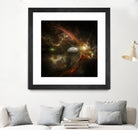 Bright nebula by Alain Gaymard on GIANT ART - black 3d art