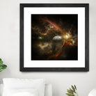 Bright nebula by Alain Gaymard on GIANT ART - black 3d art