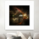 Bright nebula by Alain Gaymard on GIANT ART - black 3d art