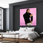 One Dance by Antoni Tudisco on GIANT ART - pink 3d art