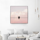 Dreamer by Donna Carter on GIANT ART - pink typography