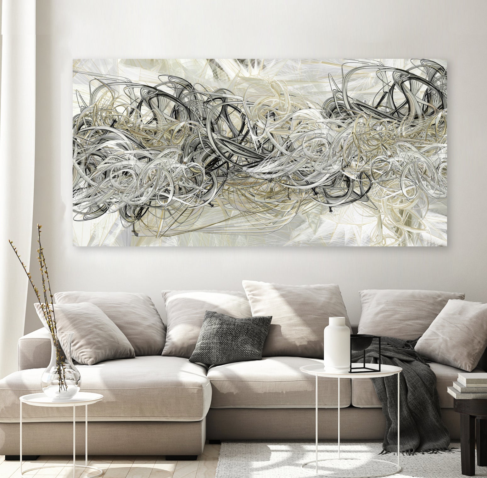 Shiver by Scott Oppenheim on GIANT ART - gray digital painting