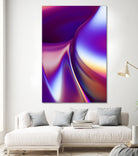 Purple Wave by Danny Jardim on GIANT ART - fuchsia digital painting