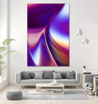 Purple Wave by Danny Jardim on GIANT ART - fuchsia digital painting