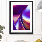 Purple Wave by Danny Jardim on GIANT ART - fuchsia digital painting