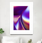 Purple Wave by Danny Jardim on GIANT ART - fuchsia digital painting