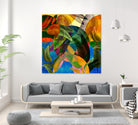 Retro Tropical Tiki Fantasy by Mar Cantón on GIANT ART - white digital painting