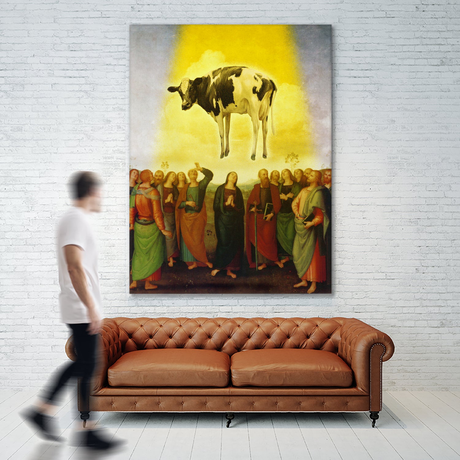 Abduction by José Luis Guerrero on GIANT ART - yellow digital painting