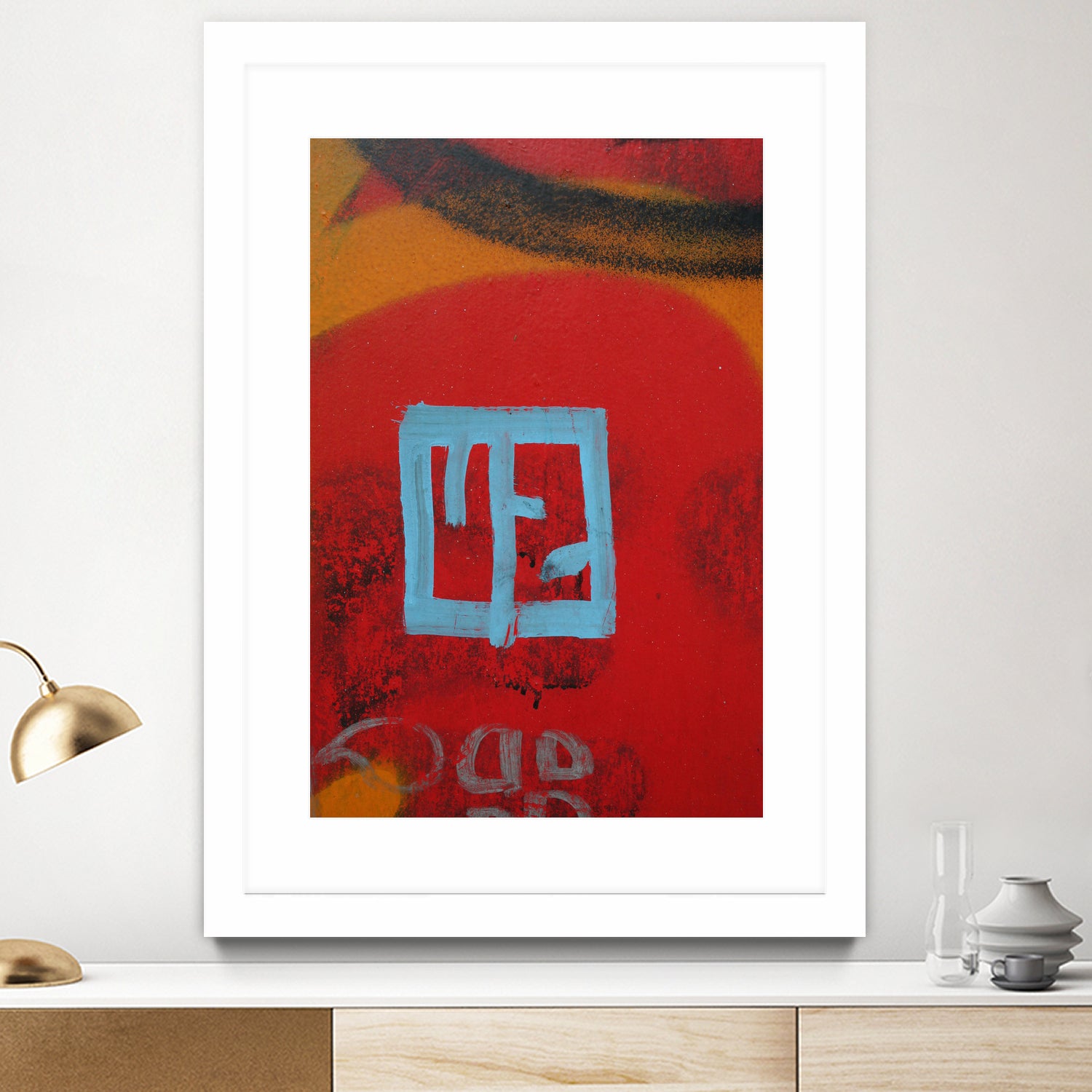 U2 band graffiti by gareth mcguckin on GIANT ART - white mixed media