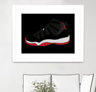 JORDANS bred by Nick Cocozza on GIANT ART - white photo illustration