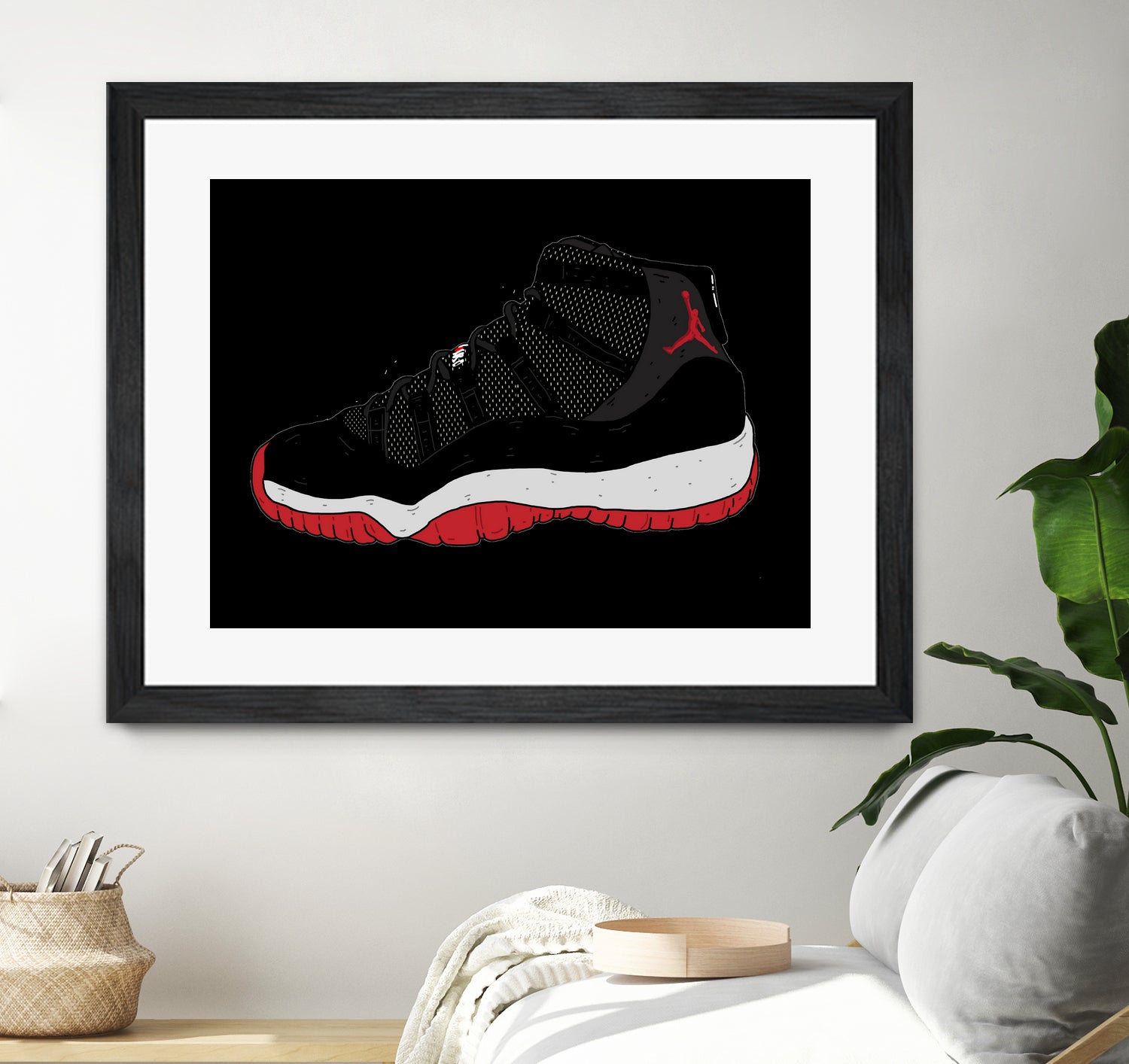 JORDANS bred by Nick Cocozza on GIANT ART - white photo illustration