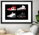 Jordans 84-89 by Nick Cocozza on GIANT ART - white photo illustration