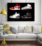 Jordans 84-89 by Nick Cocozza on GIANT ART - white photo illustration