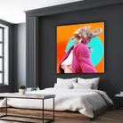 BOTYOUNG by Antoni Tudisco on GIANT ART - pink 3d art