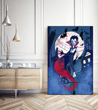 Vampire Blues by Gema Moratilla on GIANT ART - blue digital painting